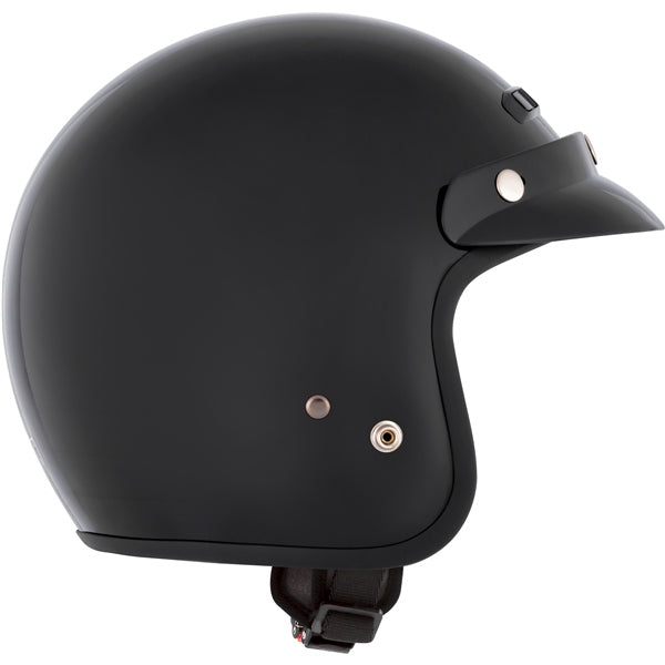 CKX VG200 Open-Face Helmet Solid Black 2XS - Driven Powersports