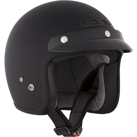 CKX VG200 Open-Face Helmet Solid Black Matte 2XS - Driven Powersports