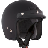 CKX VG300 Open-Face Helmet - Youth Solid Black Matte L - Driven Powersports