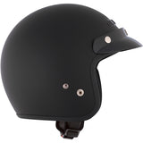 CKX VG300 Open-Face Helmet - Youth Solid Black Matte L - Driven Powersports