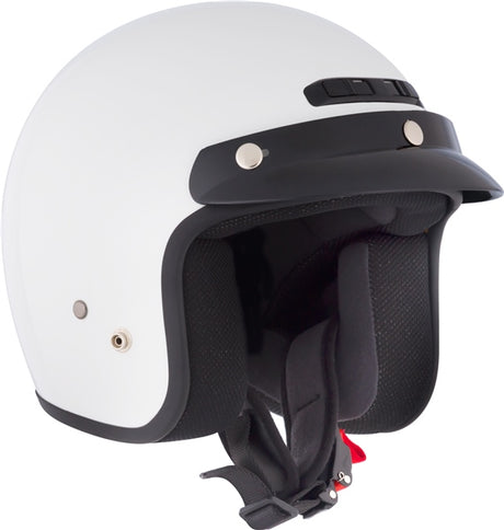 CKX VG200 Open-Face Helmet Solid White 2XS - Driven Powersports