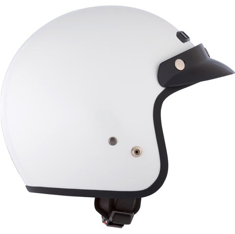 CKX VG200 Open-Face Helmet Solid White 2XS - Driven Powersports