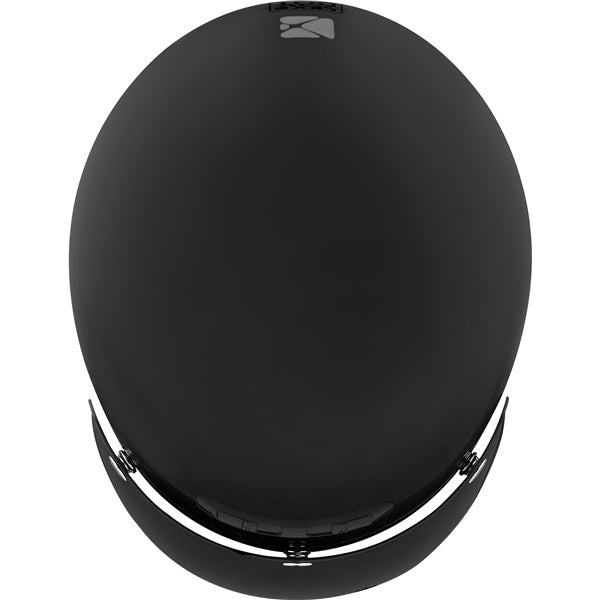 CKX VG300 Open-Face Helmet - Youth Solid Matte Black S-M No Shield - Driven Powersports