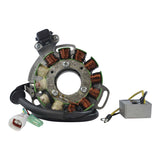 RMS KIT STATOR 200 W + REGULATOR RECTIFIER + IGNITION COIL + FLYWHEEL + FLYWHEEL PULLER (YAMAHA) - Driven Powersports