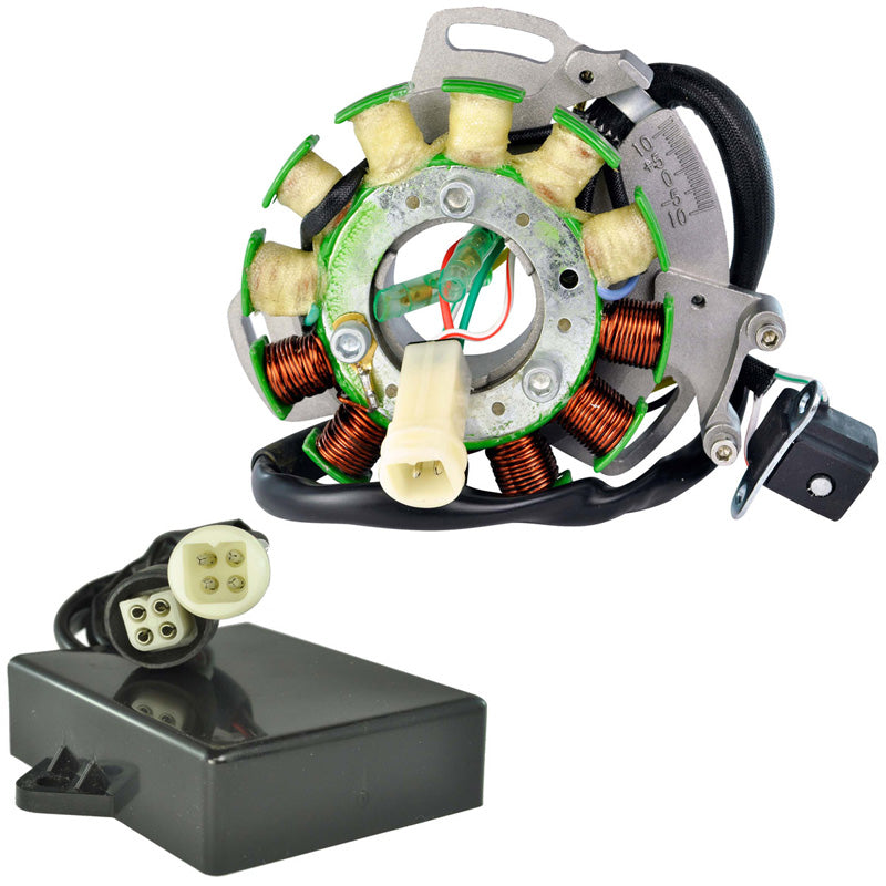 RMS KIT STATOR 100 W + PEAKRPM CDI + BACKPLATE (YAMAHA) - Driven Powersports