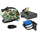 RMS KIT STATOR 100 W + PEAKRPM CDI + EXTERNAL IGNITION COIL + BACKPLATE + PULLER (YAMAHA) - Driven Powersports