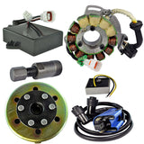RMS KIT STATOR 200 W + AC REGULATOR + PEAKRPM CDI + IGNITION COIL + FLYWHEEL + PULLER (YAMAHA) - Driven Powersports