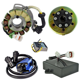 RMS KIT HO STATOR 200 W + AC REGULATOR + PEAKRPM CDI BOX + IGNITION COIL + FLYWHEEL (YAMAHA) - Driven Powersports