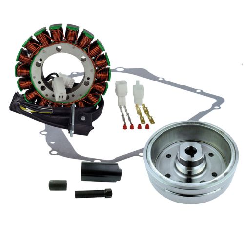 RMS Kit Improved Flywheel + Flywheel Puller + Stator + Crankcase Cover Gasket (Arctic Cat)