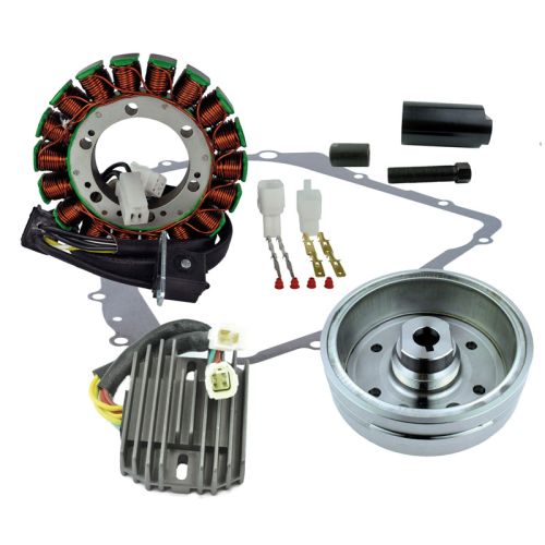 RMS Kit Improved Flywheel + Puller + Stator + Regulator Rectifier + Crankcase Cover Gasket (Arctic Cat)