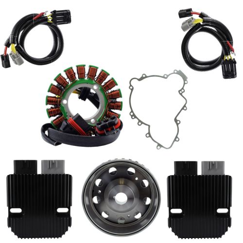 RMS Revolt Voltage Regulator + Splyt Stator + Flywheel + Gasket (Polaris)