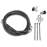 DRAG SPECIALTIES 95-99FXD/88-03XL +6 FRT BRK LINE KI Black Front - Driven Powersports