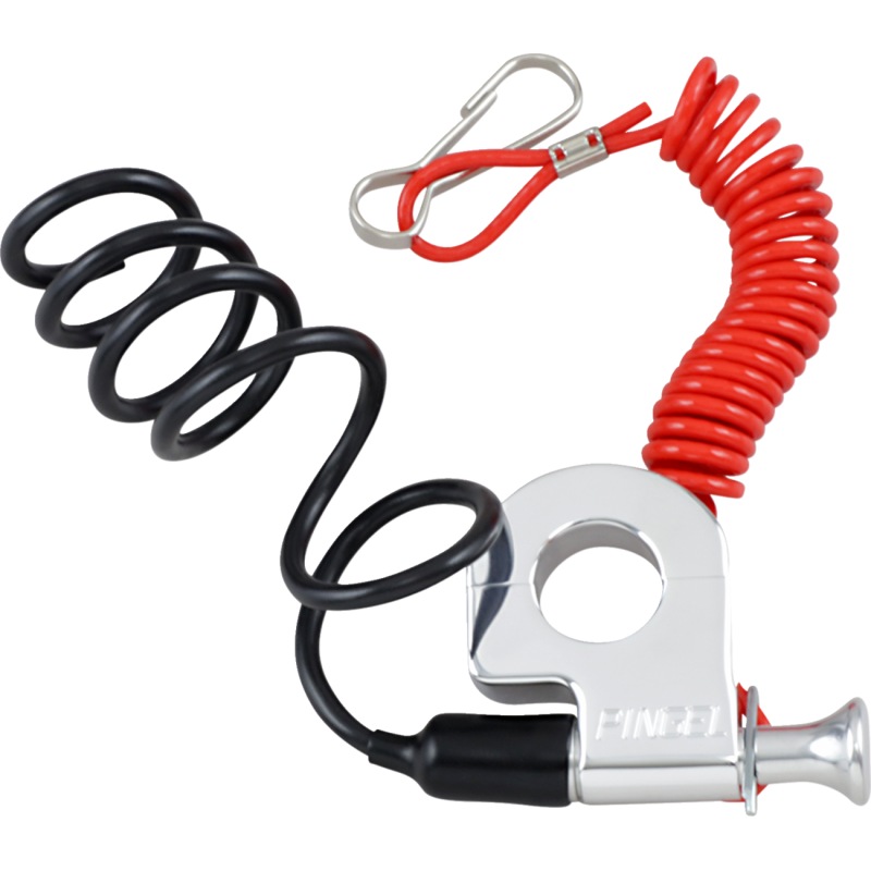 PINGEL 7/8" 2PCS H/BAR KILL SWITCH W/TETHER Front - Driven Powersports