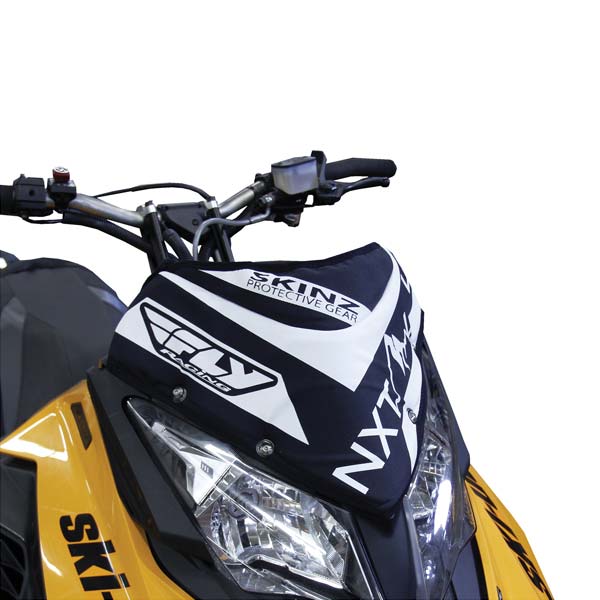 SKINZ PROTECTIVE GEAR NXT LEVEL WINDSHIELD PAK (NXSWP400-BK/WHT) - Driven Powersports