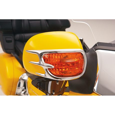 SHOW CHROME MIRROR BACK ACCENT GRILLES PR Application Shot - Driven Powersports