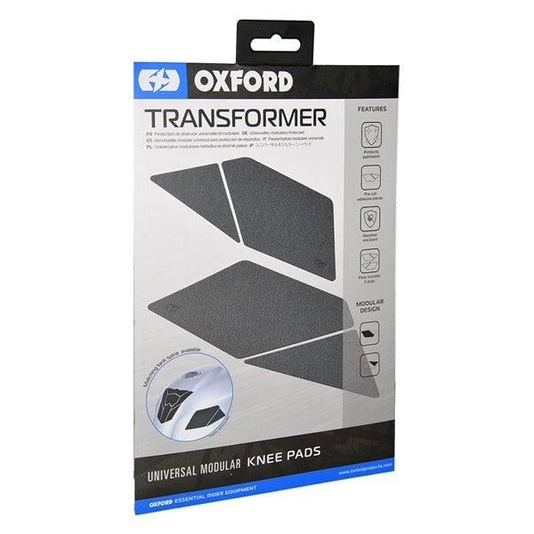 OXFORD PRODUCTS TANK PAD TRANSFORMER KNEE (OX799) - Driven Powersports
