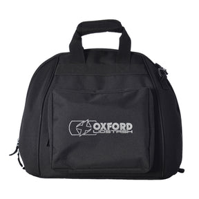Oxford Lidstash Deluxe, Padded Helmet Carrier with Accessories Pouch - Driven Powersports