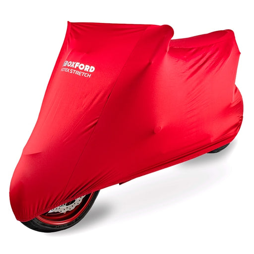 OXFORD PRODUCTS COVER STRETCH PROTEX MOTO S IND Red - Driven Powersports