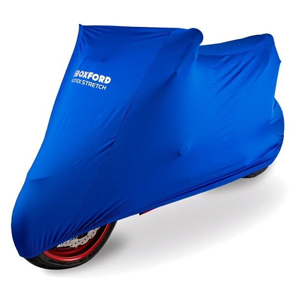 Oxford Protex Stretch Indoor Cover Blue - Driven Powersports
