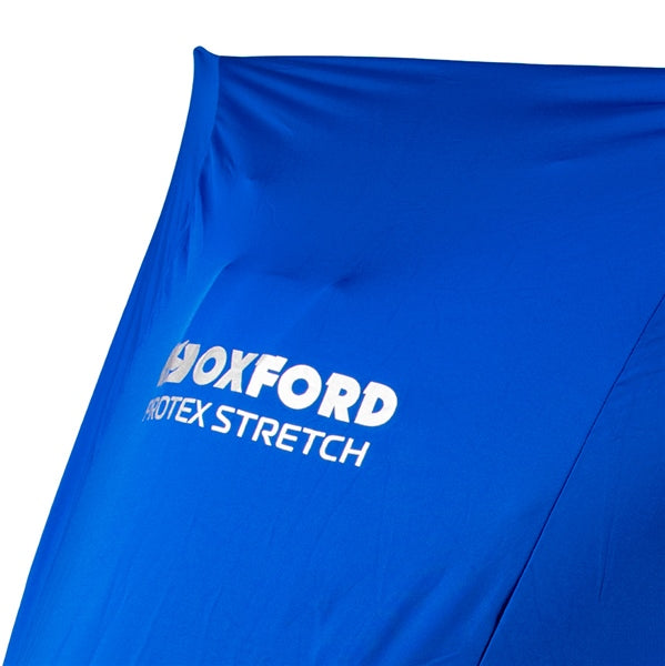Oxford Protex Stretch Indoor Cover Blue - Driven Powersports