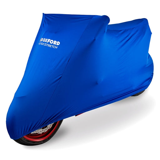 OXFORD PRODUCTS COVER STRETCH PROTEX MOTO S IND Blue - Driven Powersports