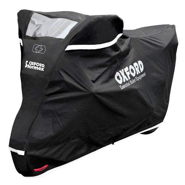 Oxford Stormex Bike Cover with Window for Solar Charger - Driven Powersports