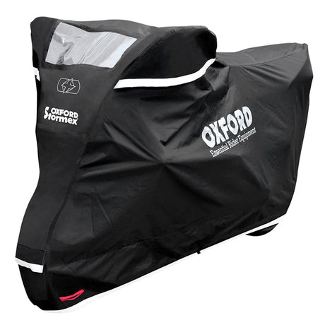Oxford Stormex Bike Cover with Window for Solar Charger - Driven Powersports