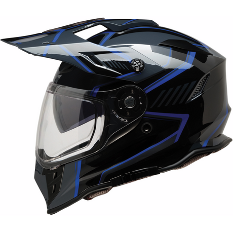 Z1R RANGE 2.0 VOYAGER Black/Blue Left Side - Driven Powersports