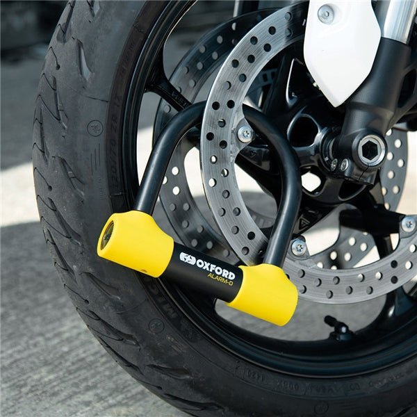 Oxford Alarm-D High Security D-Lock with Integral Alarm - Driven Powersports