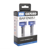Oxford BarEnds1 Bar End Blue - Driven Powersports