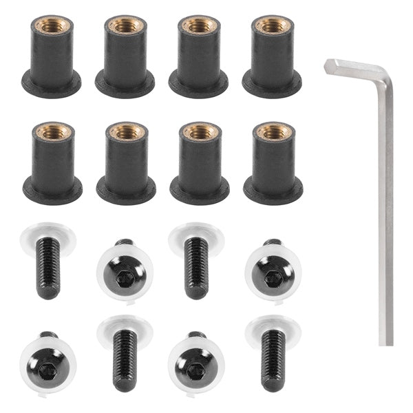 Oxford Screen Screw Black - Driven Powersports