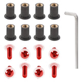 Oxford Screen Screw Red - Driven Powersports