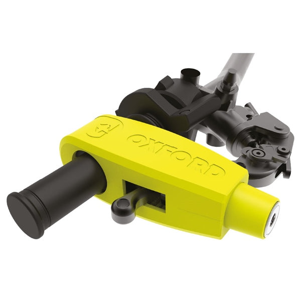 Oxford Lever Lock Yellow - Driven Powersports