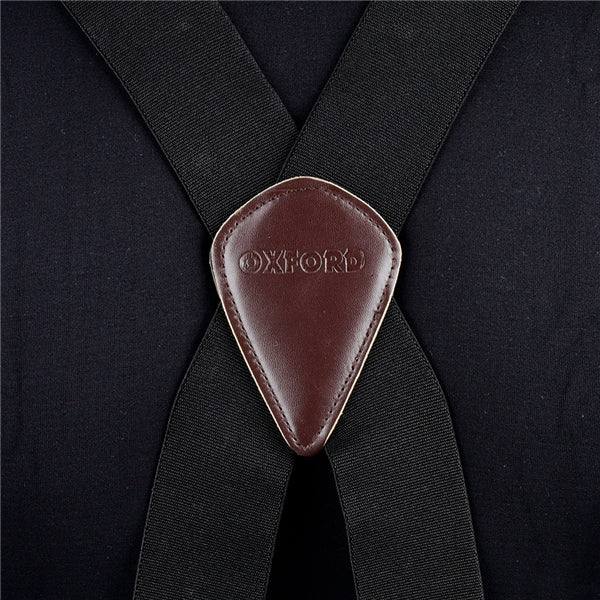 Oxford Extra Strong Suspenders Black - Driven Powersports