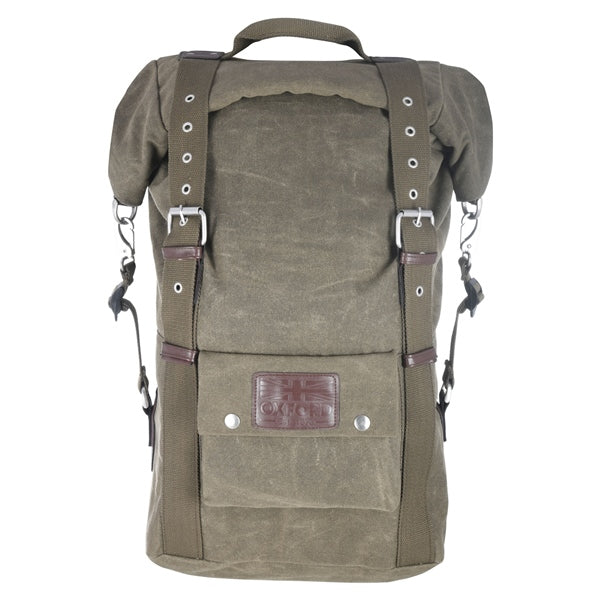 Oxford Heritage Back Pack Khaki - Driven Powersports