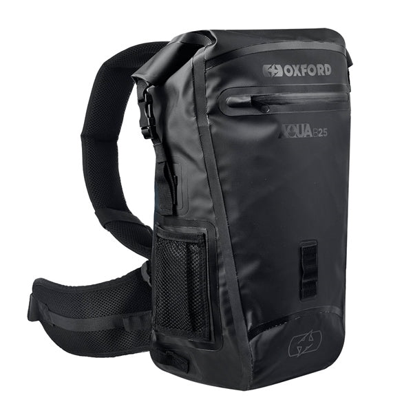 Oxford Aqua B 25 Backpack Black - Driven Powersports
