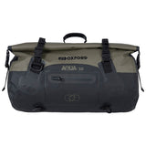Oxford AQUA T Rollbag Khaki/Black - Driven Powersports