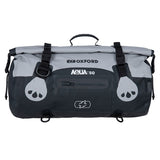 Oxford AQUA T Rollbag Gray/Black - Driven Powersports