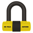 Oxford HD Max Disc Lock Yellow - Driven Powersports