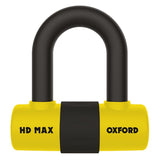 Oxford HD Max Disc Lock Yellow - Driven Powersports