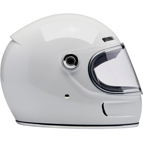 BILTWELL HELMET GRINGO SV Gloss White Right Side - Driven Powersports