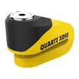 Oxford Quartz XD10 Super Strong Disc Lock Yellow/Black - Driven Powersports