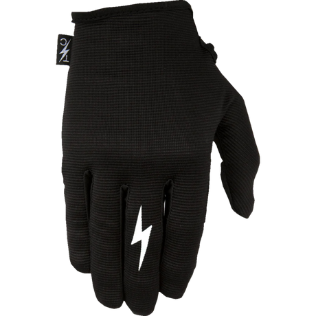 THRASHIN SUPPLY CO. GLOVES STEALTH LP Black Front - Driven Powersports