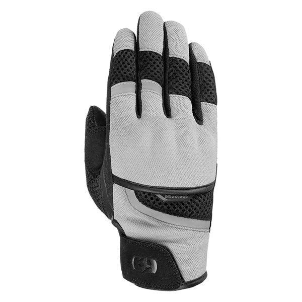 Oxford Brisbane Gloves - Women Charcoal/White/Black M - Driven Powersports