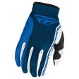 Fly Racing Fly Lite Gloves Blue/White Youth Medium Youth - Driven Powersports