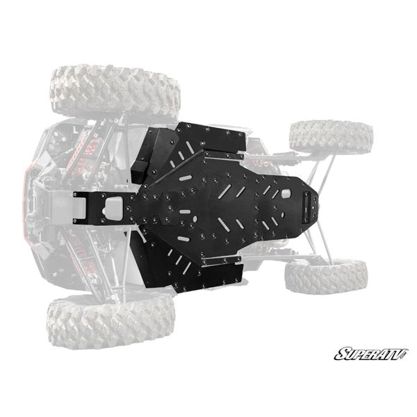 SuperATV SATV SKID PLATE POLARIS (FSP-P-RZRXP) - Driven Powersports