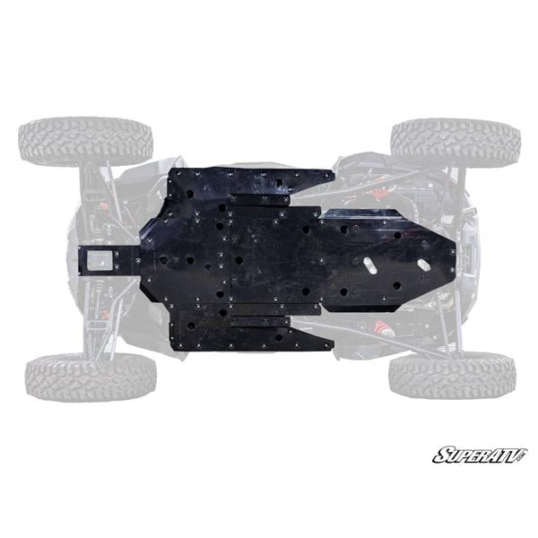 SuperATV SATV SKID PLATE POLARIS (FSP-P-RZRXPTS-002) - Driven Powersports