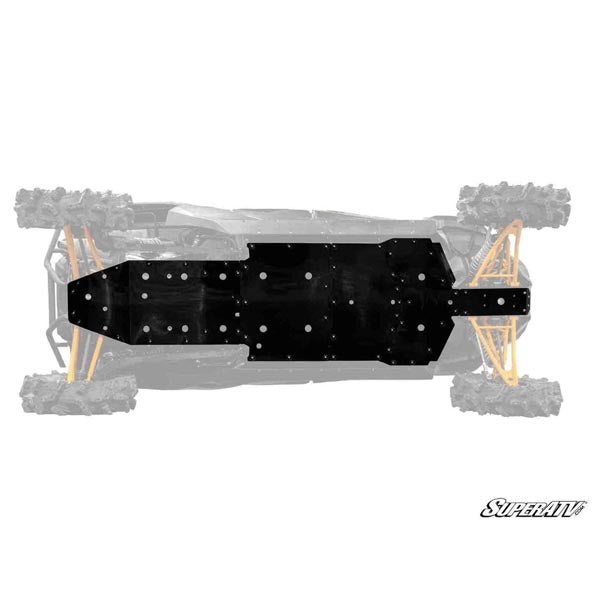 SuperATV SATV SKID PLATE KAWASAKI (FSP-K-KRX4) - Driven Powersports