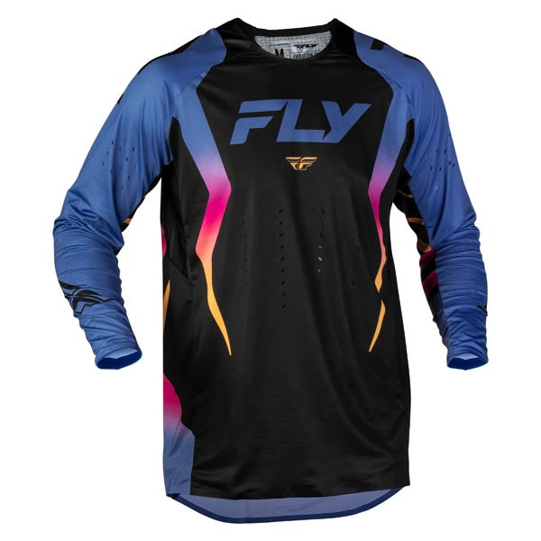 Fly Racing EVO DST Bolt Jersey Black/Blue/Multi 2XL Men's - Driven Powersports