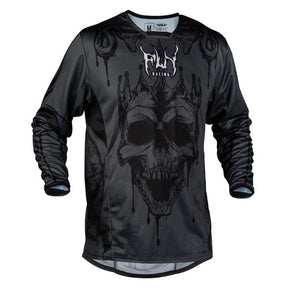 Fly Racing Kinetic Dark Series Jersey Grey/Black 2XL Men's - Driven Powersports